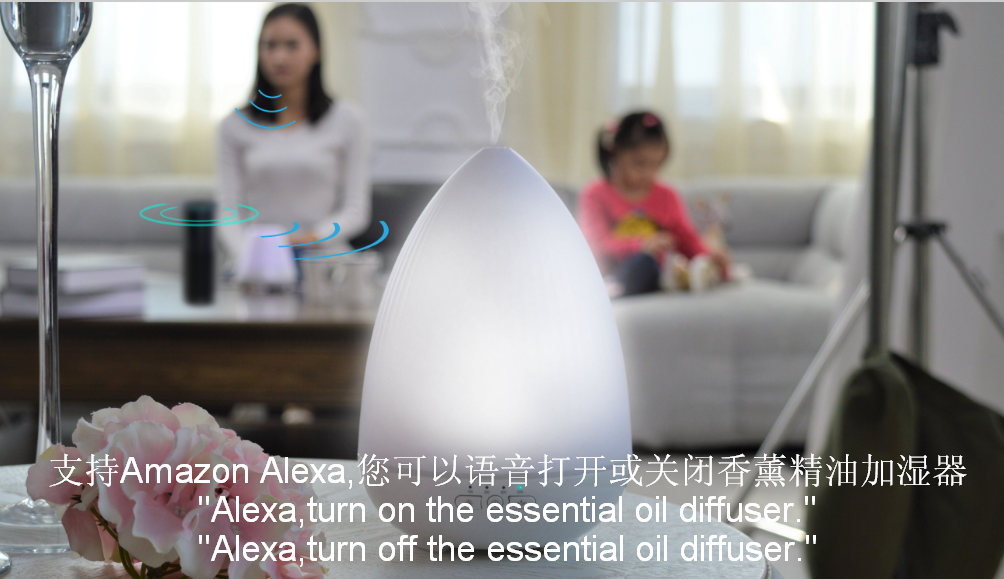 智能语音香薰加湿器 用声音唤醒品质生活